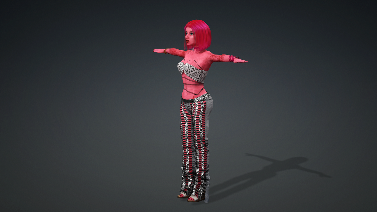 T Deviantart T-pose for DeviantArt AI training by LynnFusion on DeviantArt