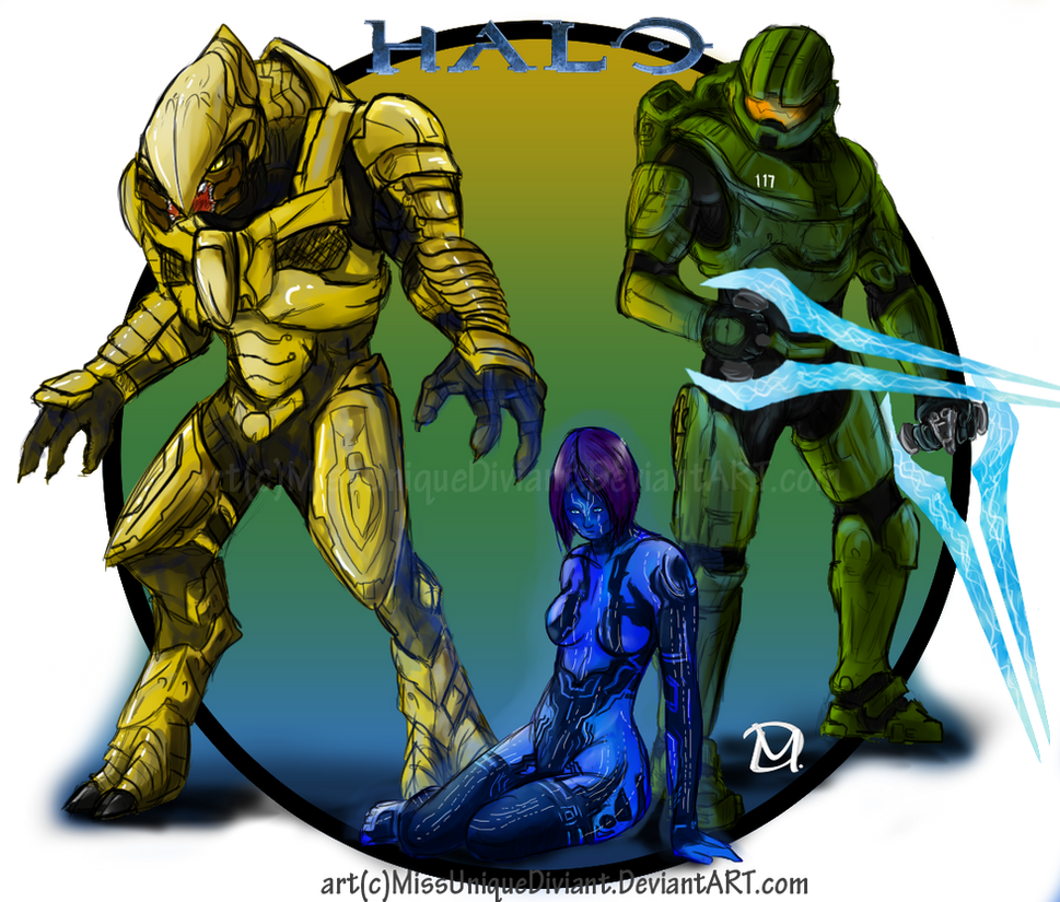 Halo :Fan Art: by LenaMAD DeviantArt