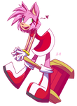 Amy Rose by Belen-1999