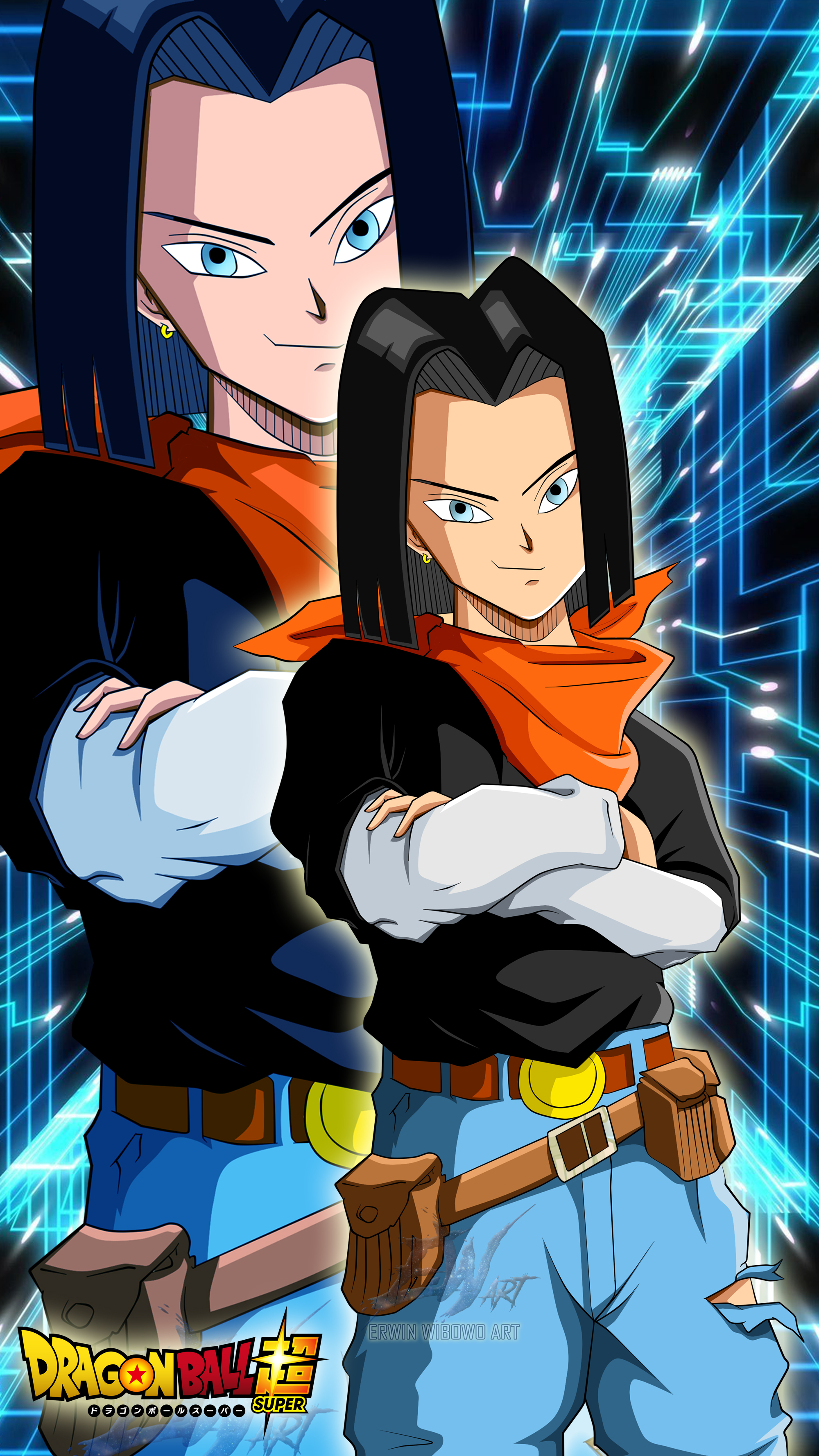 Android 17 Wallpaper by erwinwibowoart on DeviantArt Android 17 Wallpaper by erwinwibowoart on DeviantArt