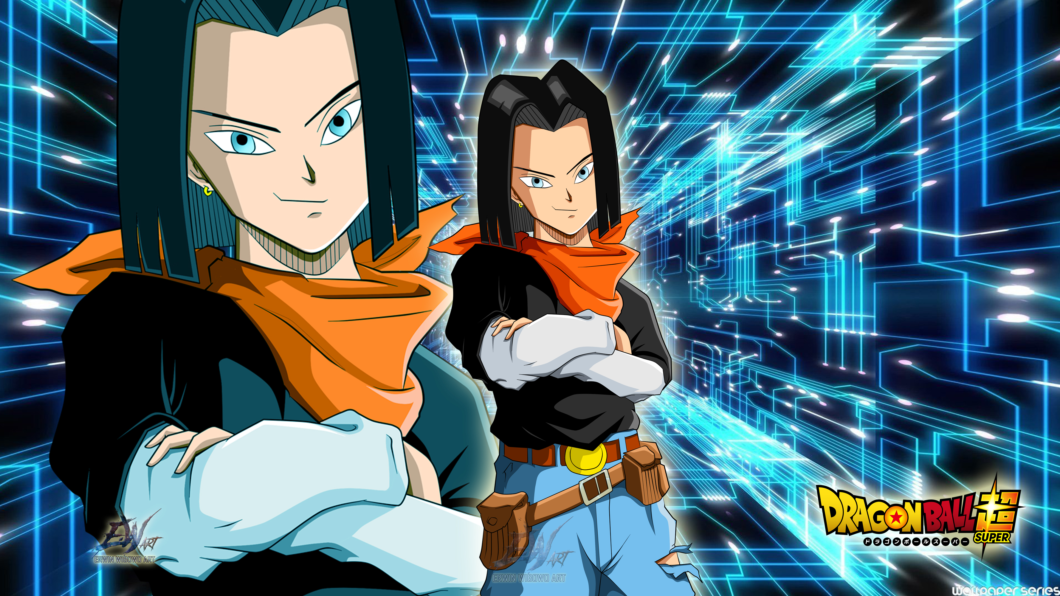 Android 17 Wallpaper Desktop by erwinwibowoart on DeviantArt Android 17 Wallpaper Desktop by erwinwibowoart on DeviantArt