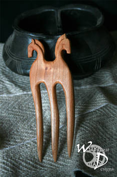 Horse hair fork