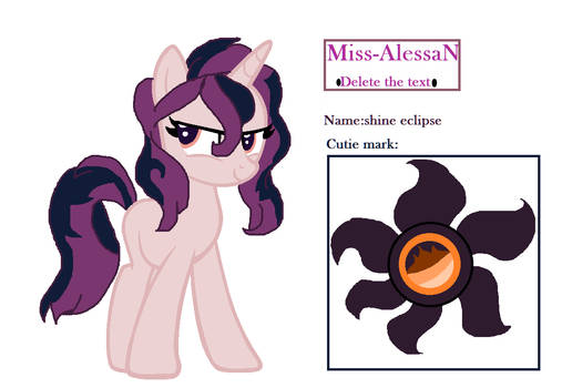 Shine Eclipse (Mlp my version) History: