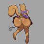 Sandy's cheeks XD