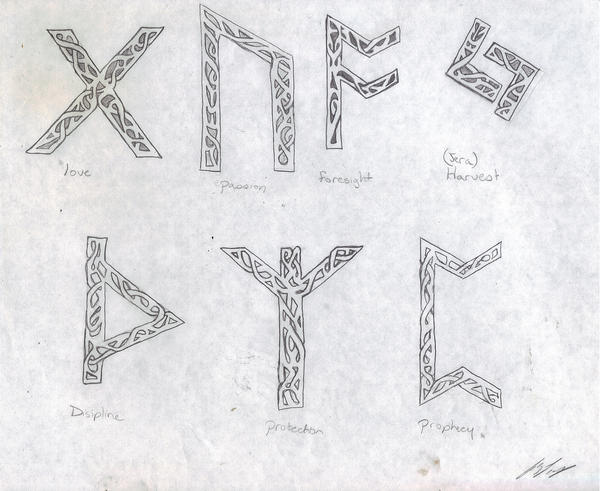 Living Rune Living Runes by Madashes2ashes on DeviantArt