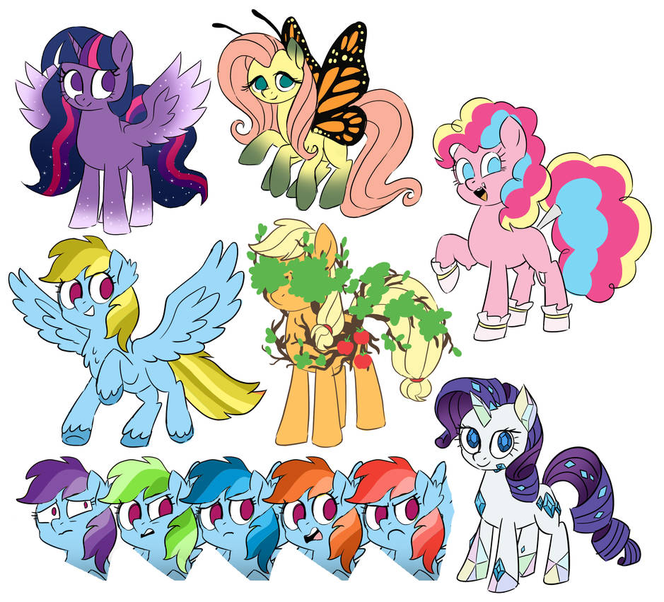 Mutant Mlp MLP Mutant AU by BananimationOfficial on DeviantArt