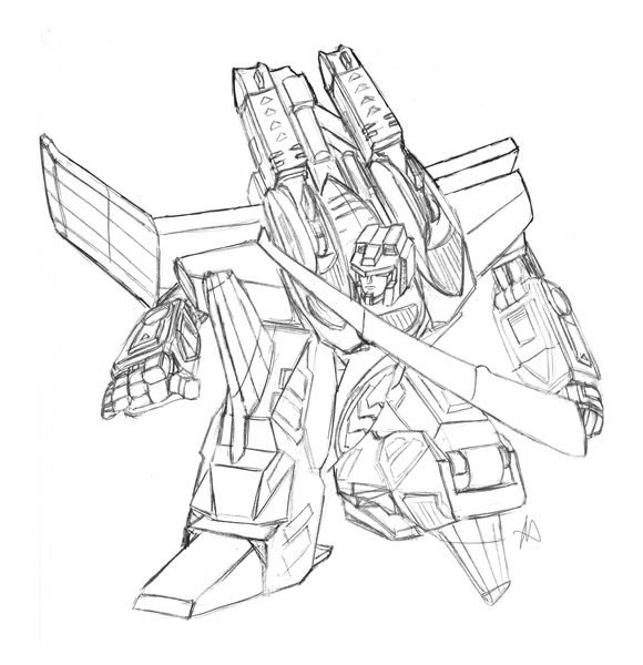 armada starscream sketch