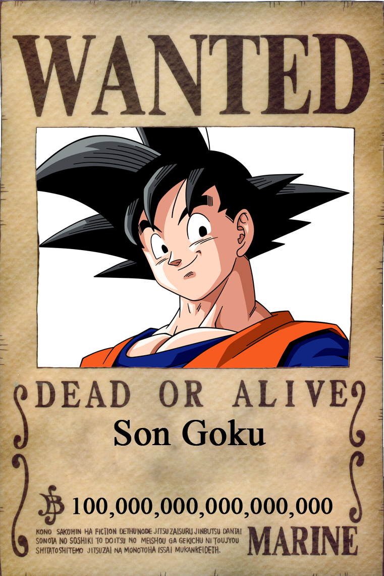 Wanted Goku By Cannedmadman66 On Deviantart Wanted Goku By Cannedmadman66 On Deviantart