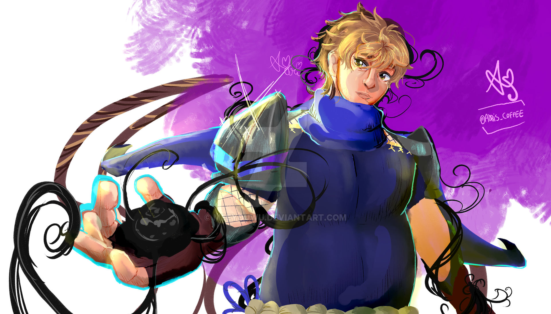 (COMMISSION) Kian Panthom, Wisteria Version. by Meeyouwu on DeviantArt