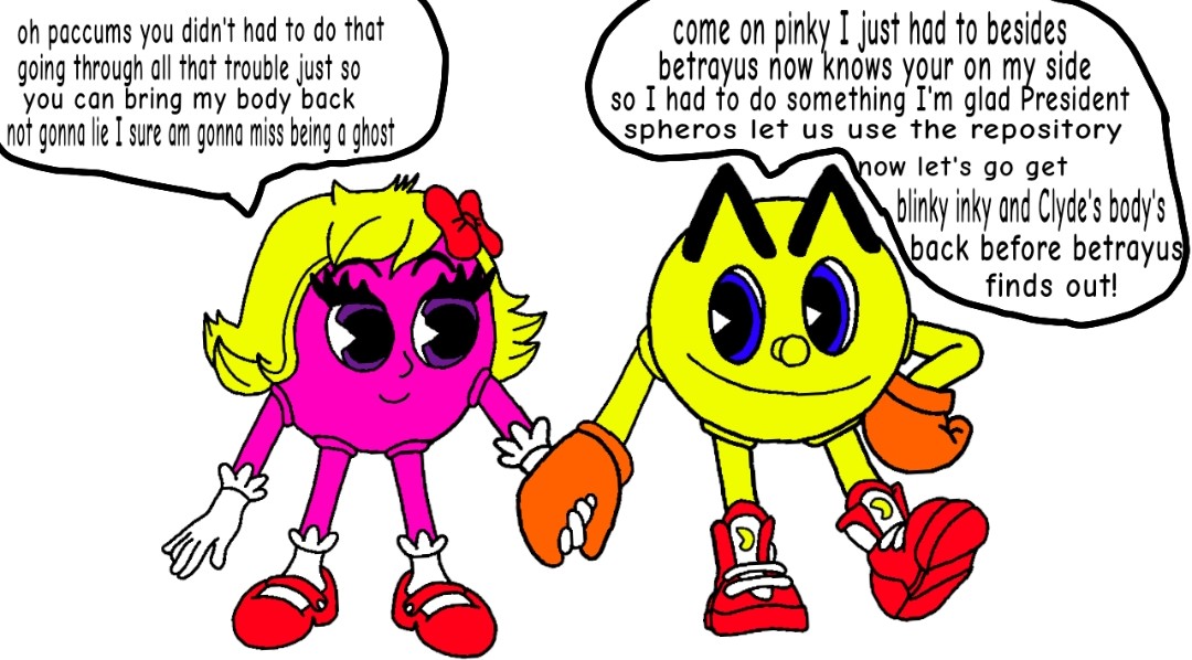 Pacster Deviantart Rage Pacster and alive pinky by xxstanthesaiyan on DeviantArt