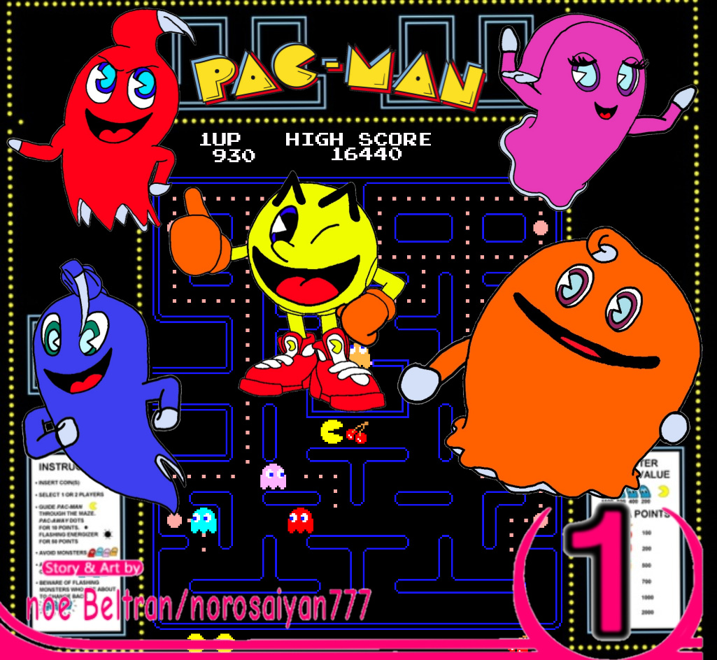 Patga Pac Man Renders Pmatga reboot pacman saga manga cover art by xxstanthesaiyan on DeviantArt