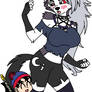 Anime stan hugging loona