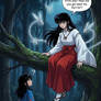 reincarnation of the unborn son of inuyasha/kikyo