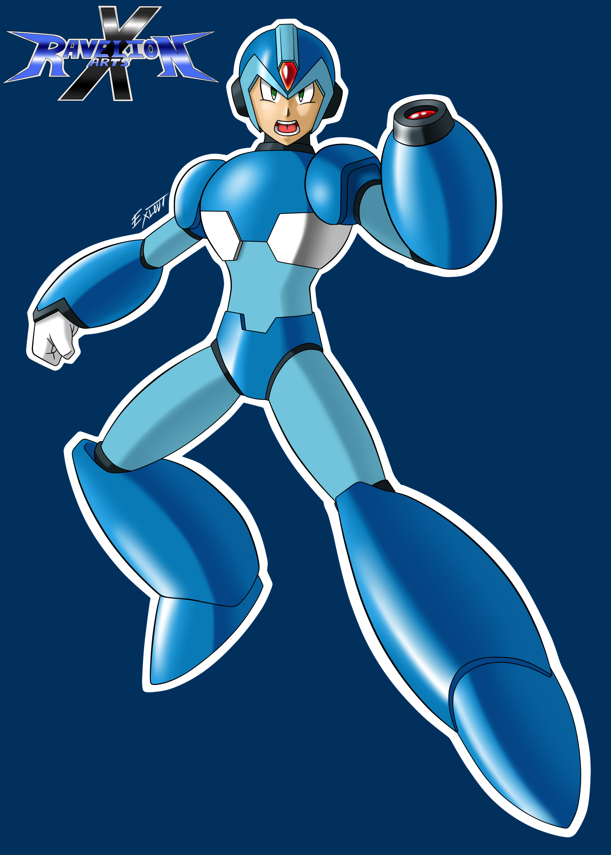 Megaman X Fan Art By Exlout On DeviantArt megaman-x-fan-art-by-exlout-on-deviantart