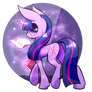 Purple pony