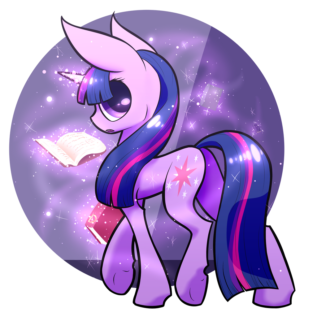 Purple pony