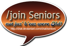seniors chat baloon