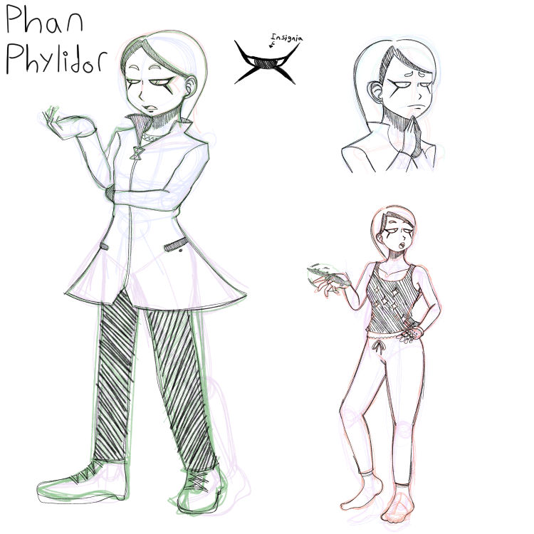 Deviantart Phahn Phan sketch 1 by Psychikos2 on DeviantArt