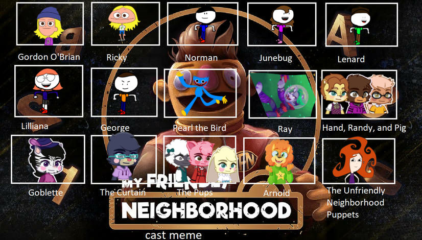My Friendly Neighborhood Cast Meme By Baileyboy2009 On DeviantArt my-friendly-neighborhood-cast-meme-by-baileyboy2009-on-deviantart