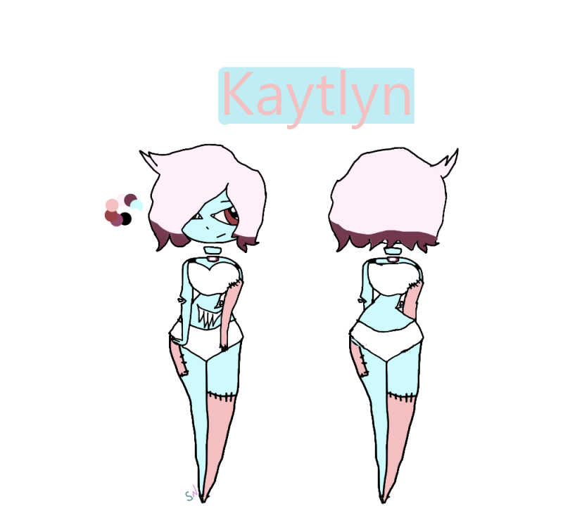 Kaytlin Writing Kaytlyn ref sheet by SchneeHerrscher on DeviantArt