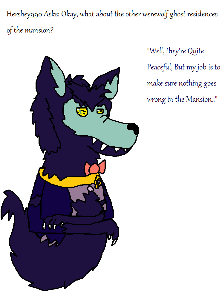 Ask Shivers the Wandering Werewolf Butler 5 by thehypercutter on DeviantArt