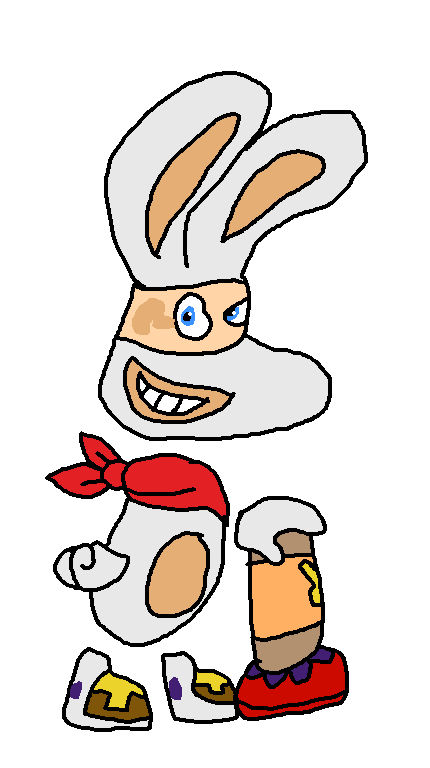 Raging Rabbid by thehypercutter on DeviantArt