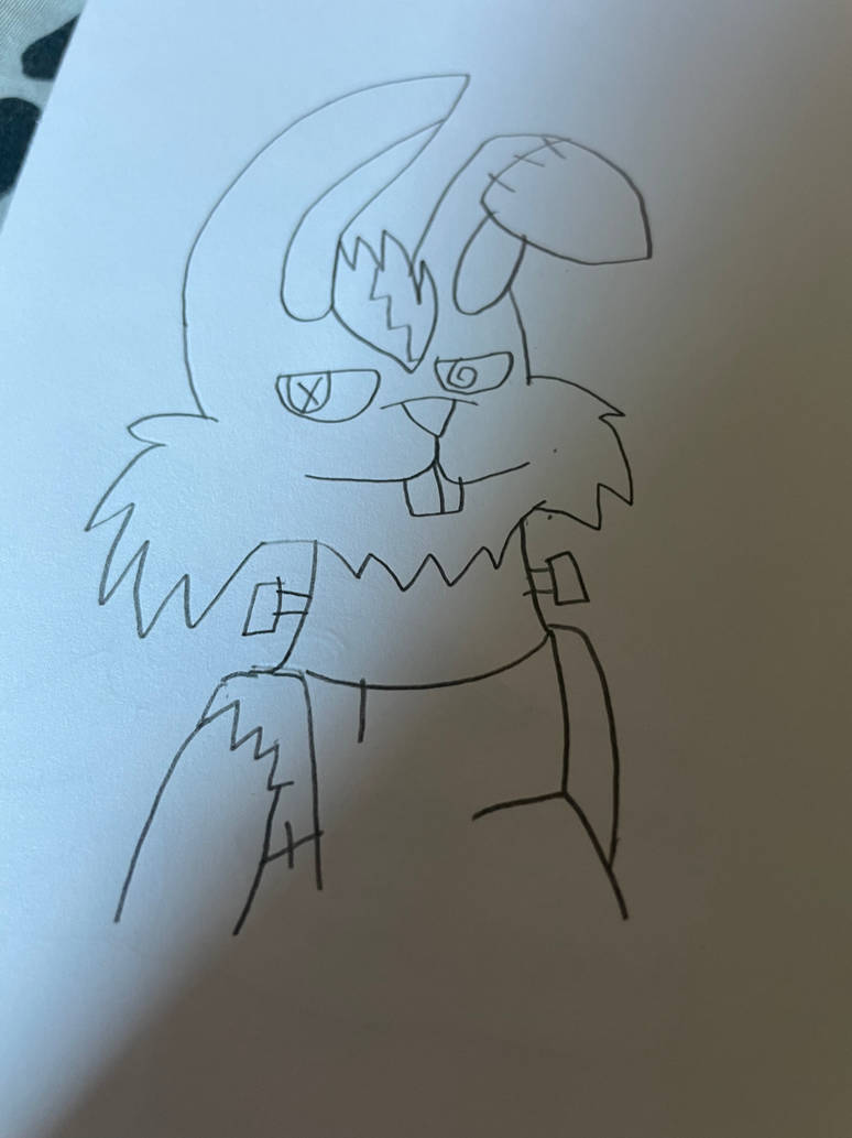 Dylan the Rabbit in Halloween town by thehypercutter on DeviantArt