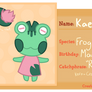 Creature Crossing: Kae Ref