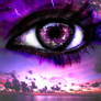 Magical Purple Eye