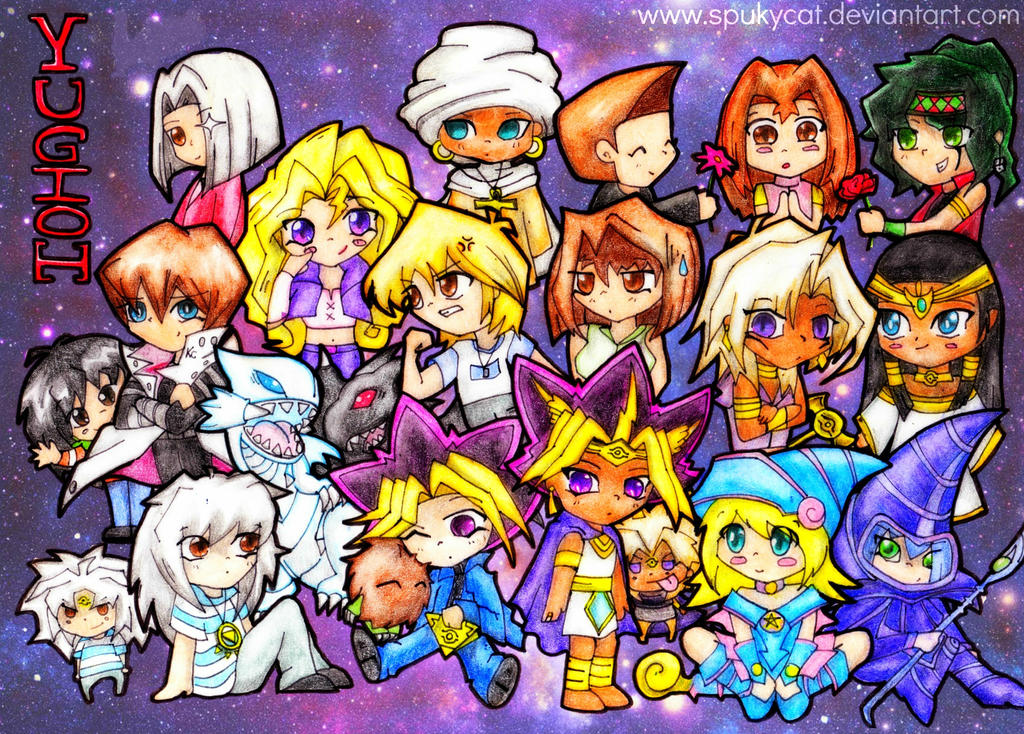 Yu-gi-oh chibi by SpukyCat on DeviantArt
