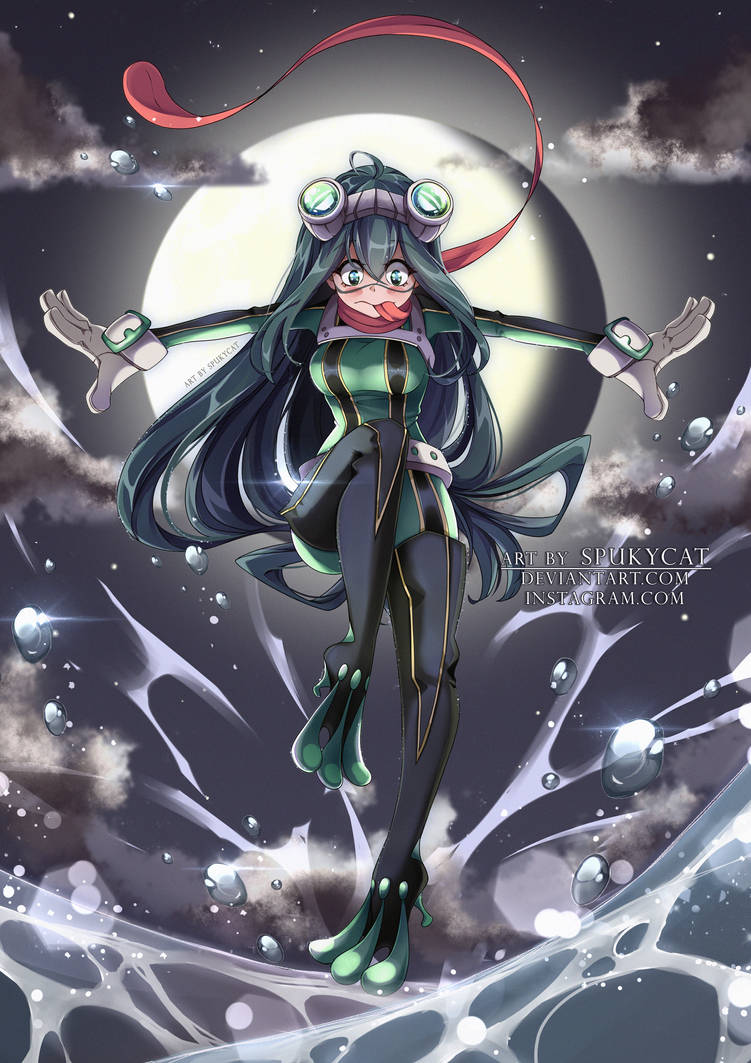 Froppy / Tsuyu Asui - BNHA by SpukyCat on DeviantArt