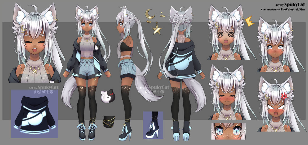 Star Vtuber Live2d Model Commission By Spukycat On Deviantart Star Vtuber Live2d Model Commission By Spukycat On Deviantart