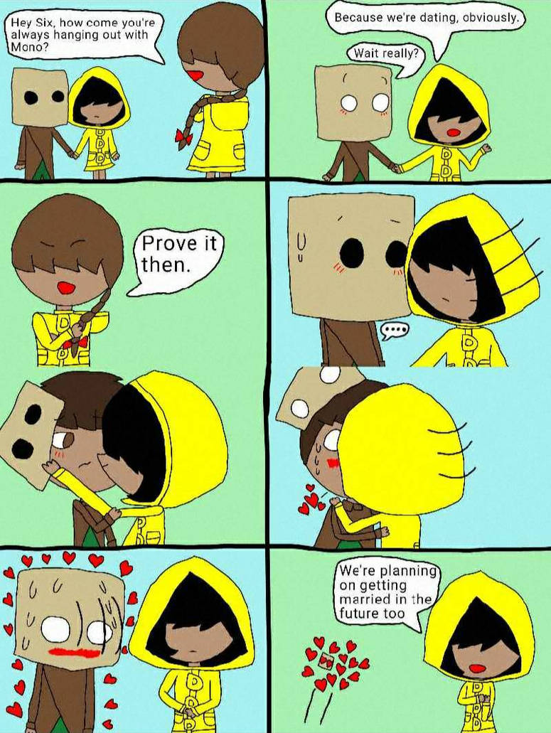 Mono x Six comic I made by lilBendyGay on DeviantArt