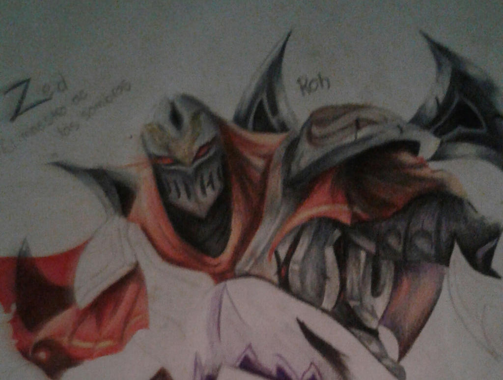 Zed - League of Legends by CapitanaIzi on DeviantArt