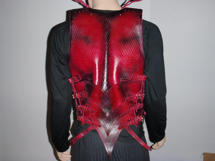 Dragon armor - Cuirass back