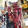 Dragon Couple At Ren Fest