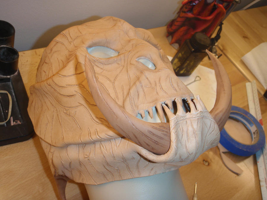 Orc Mask WIP5