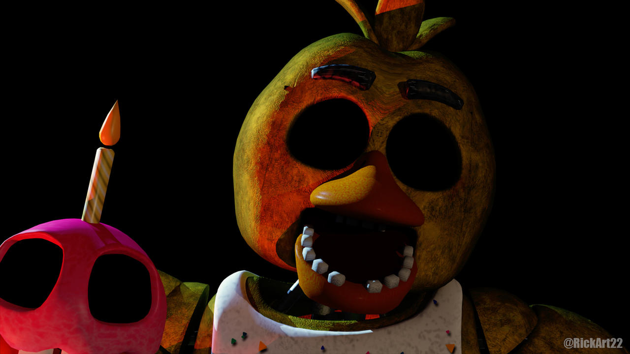 FNAF 2) Withered Chica Poster by TheUnbearable101 on DeviantArt