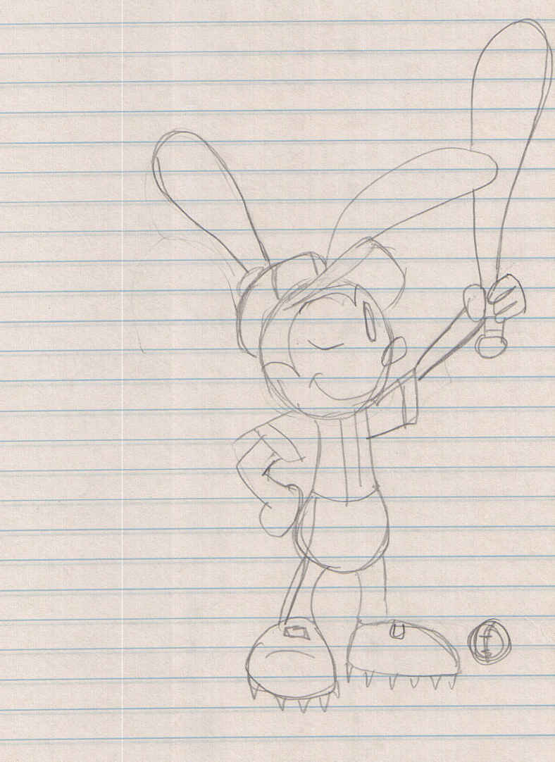 Oswald The Lucky Baseball Star