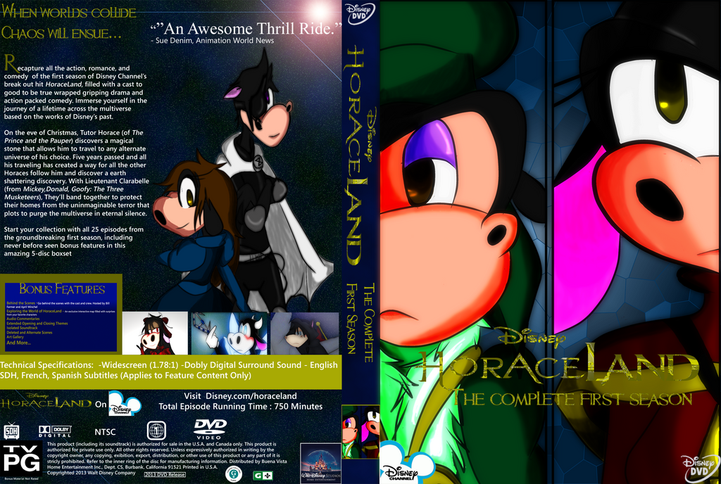 HoraceLand Season One DVD Cover