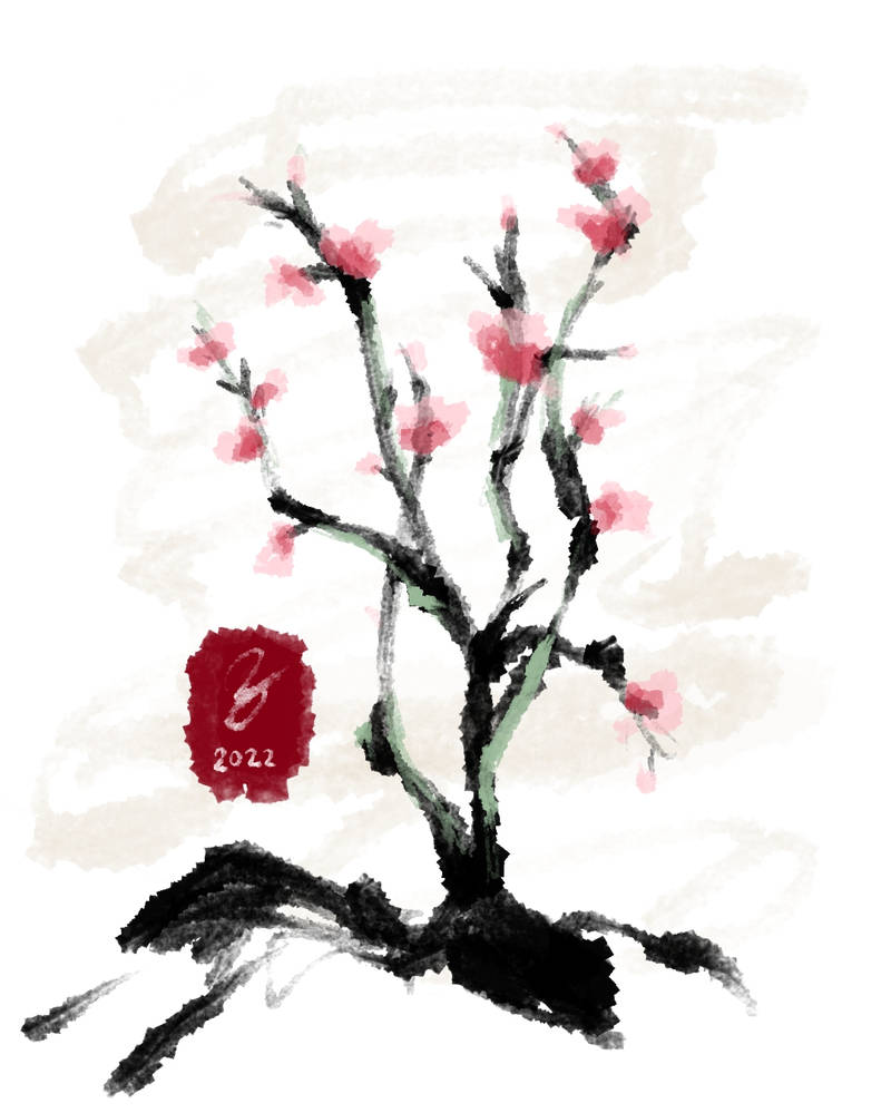 Sakura Ink Doodle by CallMeZiZi on DeviantArt