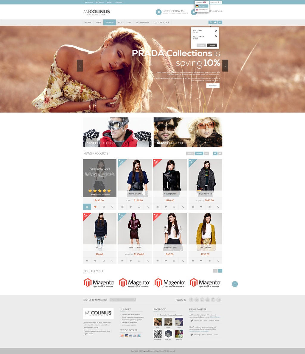 MT Colinus - Magento Themes