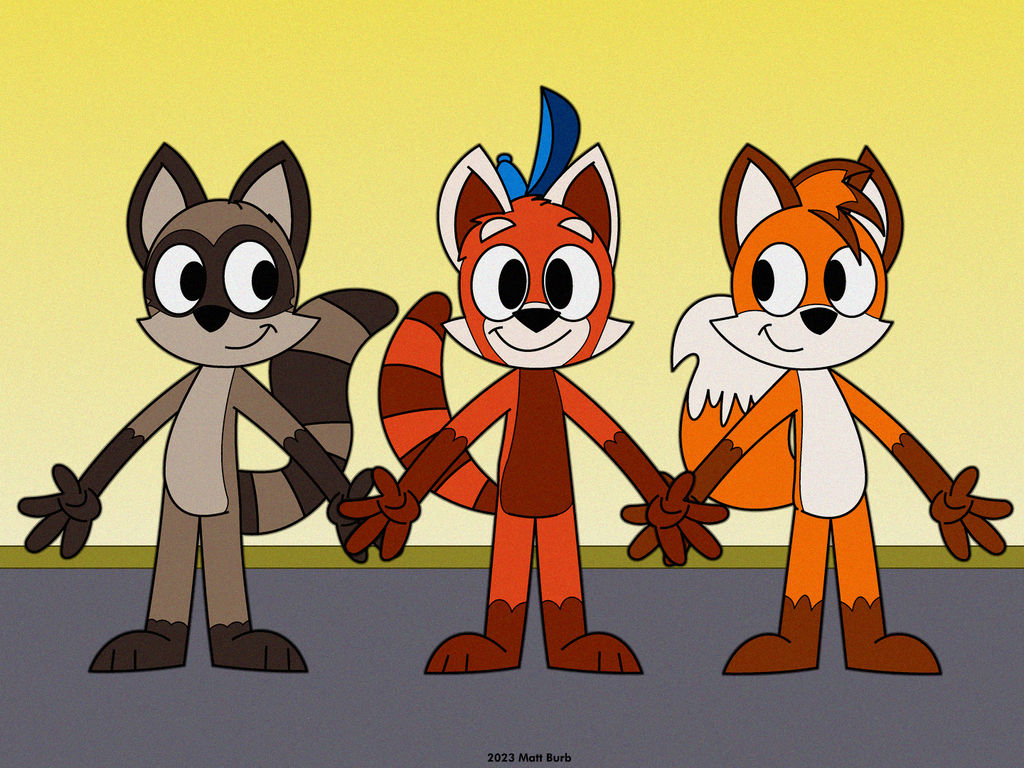 Rusty, Riley, and Randy by MattsArtParadise on DeviantArt