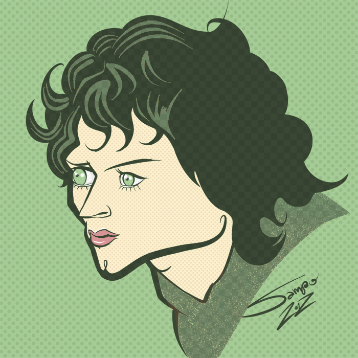 Frodo / Elijah Wood Caricature