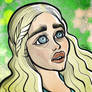 Game of Thrones - Daenerys Targaryen Caricature