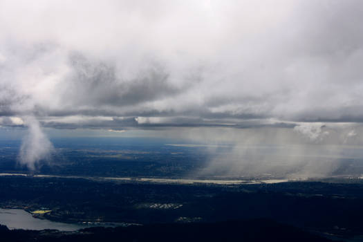 Full clouded sky