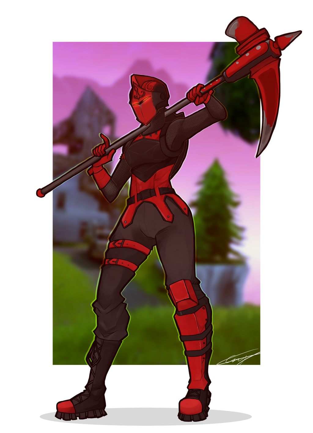 Deviantart Red Knight Red knight by CaseyKeshui on DeviantArt