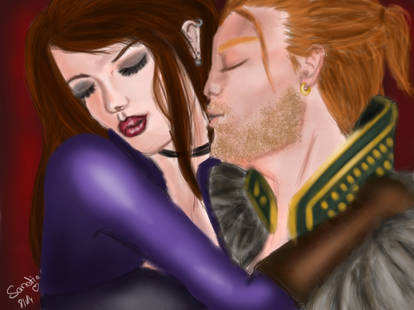 Anders and Dragon Age Claire