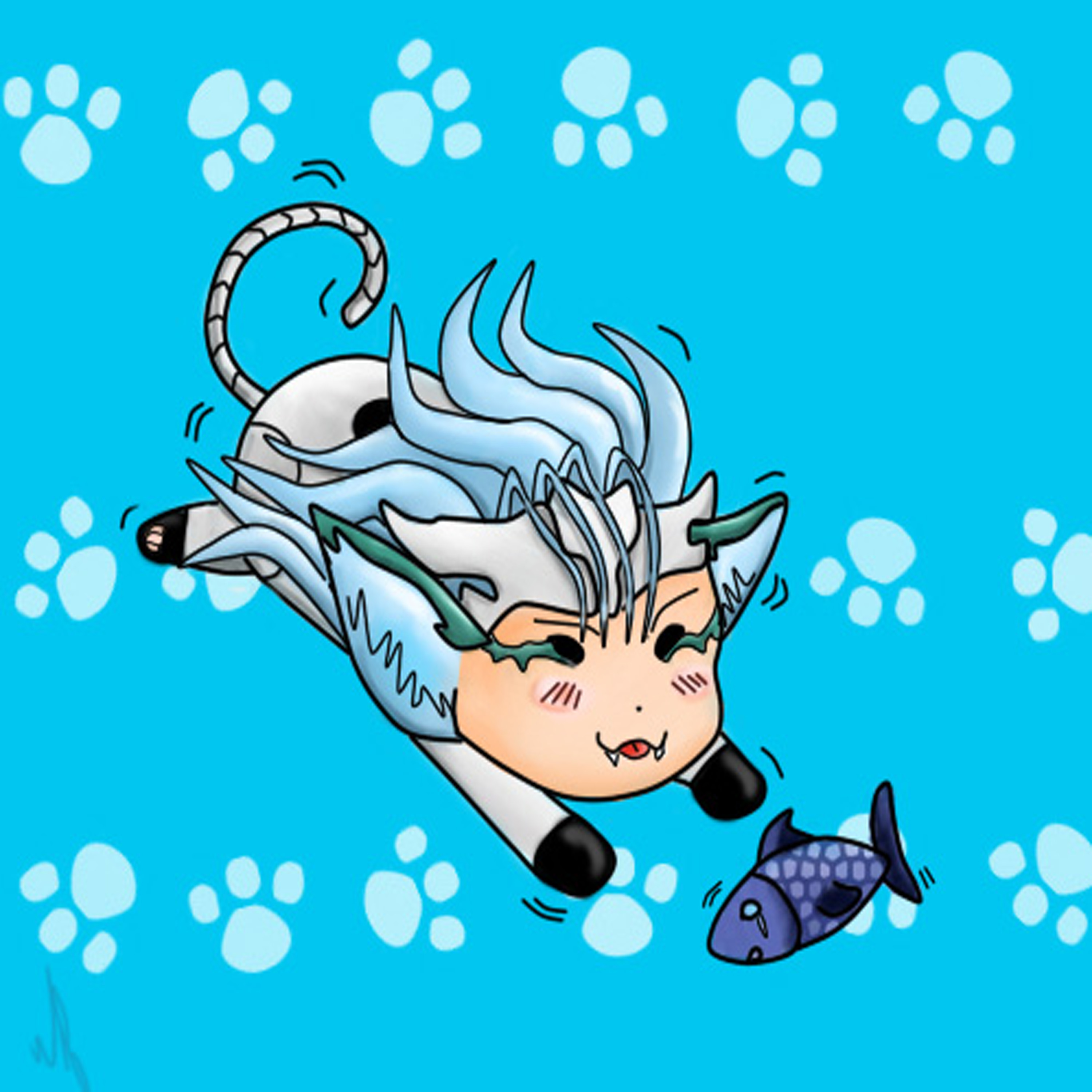 Chibi Grimmjow Pantera