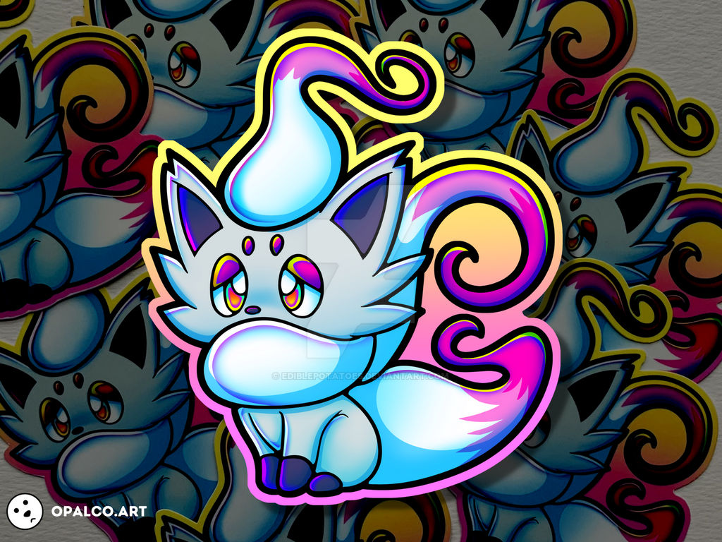 Hisuan Zorua by ediblepotatoes on DeviantArt